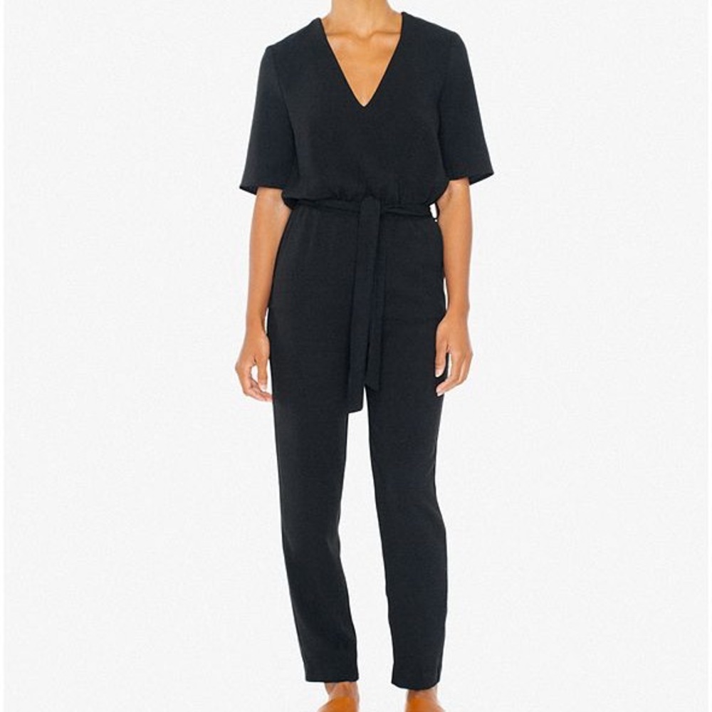 American Apparel crepe jumpsuit